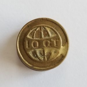 Vintage International Organisation of Good Templars collar stud Movendi